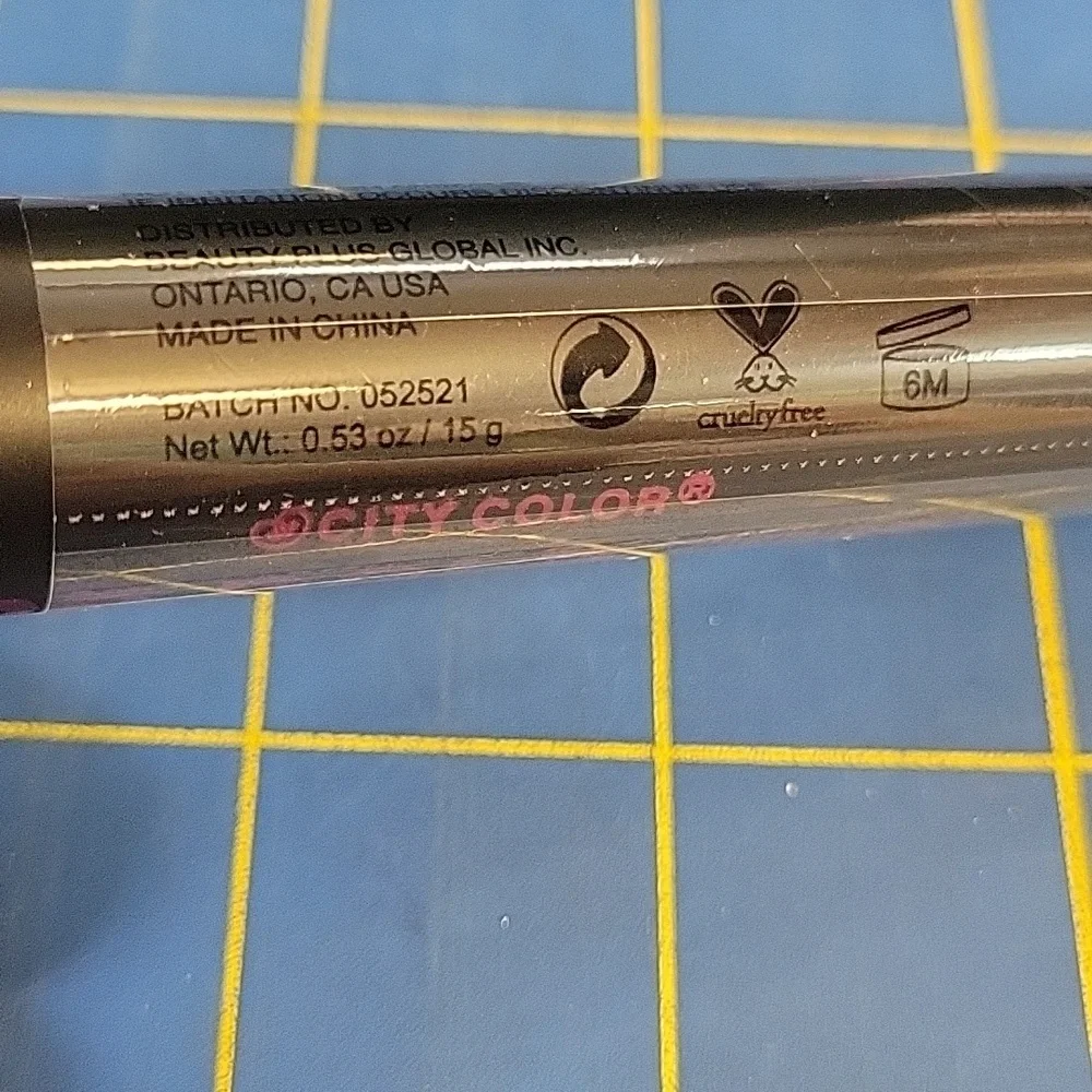 City Color Be Bold Lengthing Mascara 15g Black New Sealed Tube